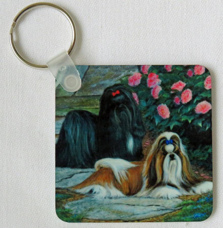 Shih Tzu 1 key ring side 1